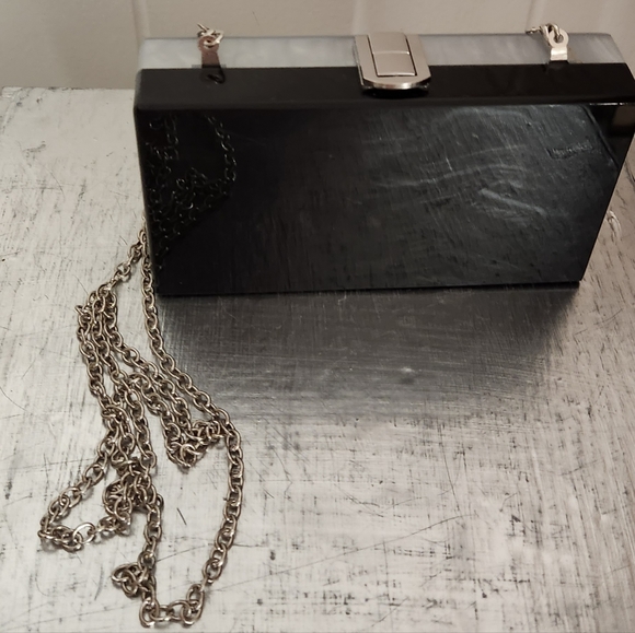 Kate Landry  Chain Clutch - Picture 1 of 3